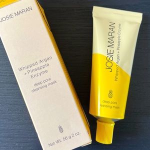NWB Josie Maran Whipped Argan + Pineapple Enzyme Deep Pore Cleansing Mask